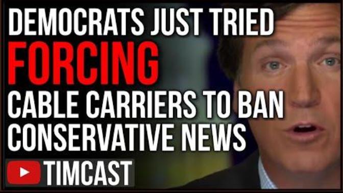 Don't you just love when leftists show their true colors, They just tried to force cable and satellite companies to ban conservative channels?