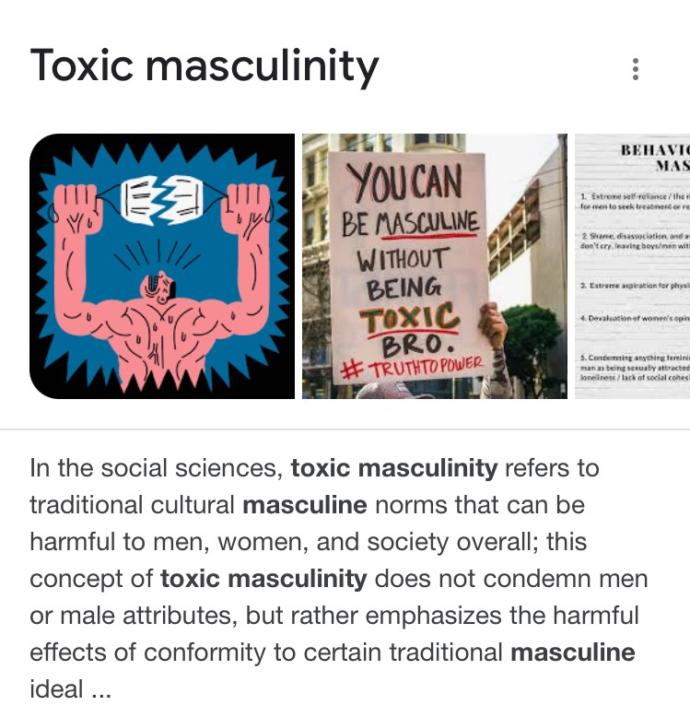 What Are Some Great Ways To Get Toxic Masculinity Out Of America?