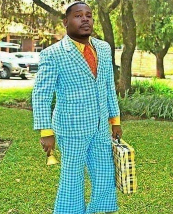 Where do you think hes going dressed like this π?