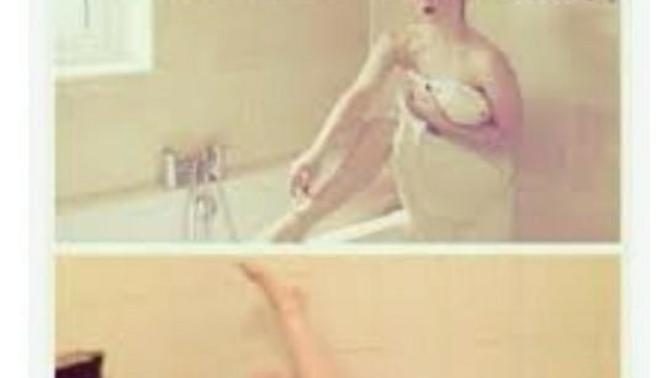 Ladies, how far into a relationship does it take for you to become relaxed in your shaving habits?