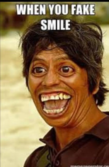 Are You Good At Faking It(Fake Smiling That Is)?