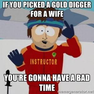Are men just cheap if they don't like materialistic women?