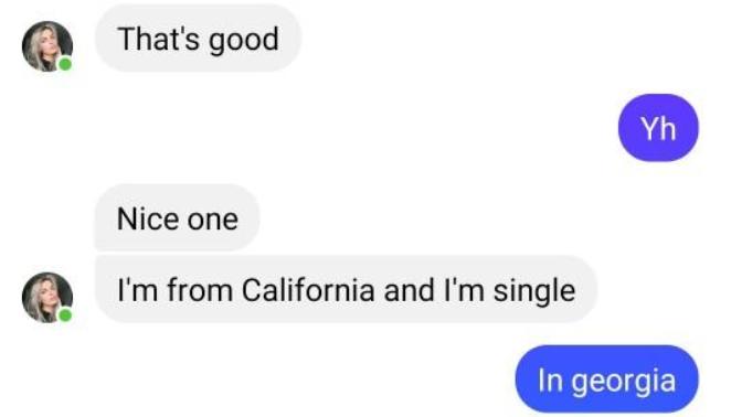 So this woman ask if I get marry then said bye after I said this why?