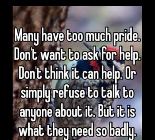Has Being Too Prideful Ever Cost You Anything?