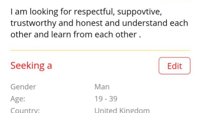 What do you think about a dating profile for disabled dating4U?