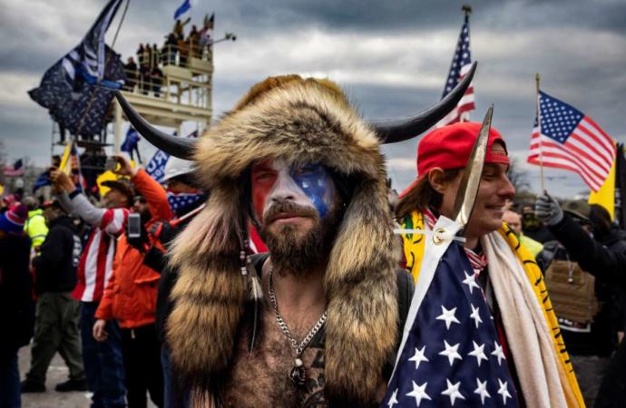 Should this clown be able to go back to his family until the trial?