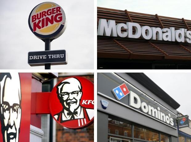 Fast food restaurants
