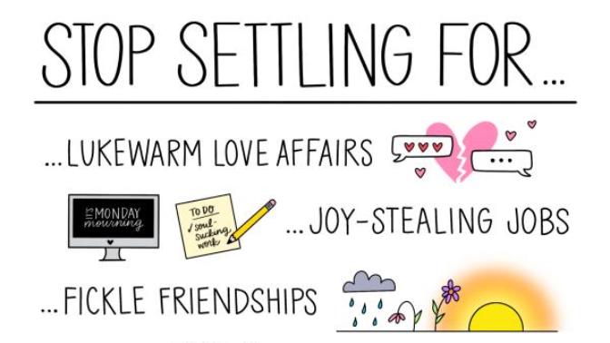 What is settling?