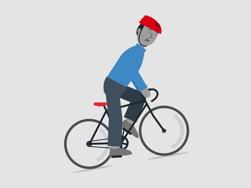 Has riding a bike ever made you like you were gonna throw up 🤢 ?