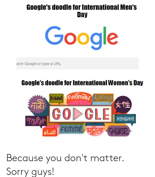 Do you really believe that Women's Day has to be celebrated in a big way?