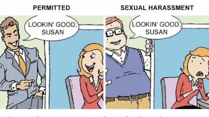 Women: it's only sexual harrasment if he's ugly?