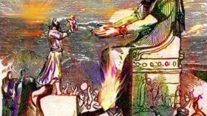 Is what the heathens did in the ancient world sacrificing their kids to a idol for their religion comparable to modern-day abortion in a way?