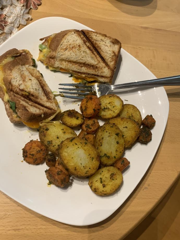 How does this breakfast that I made look and is it healthy (I’ll describe what I put in it in the description)?
