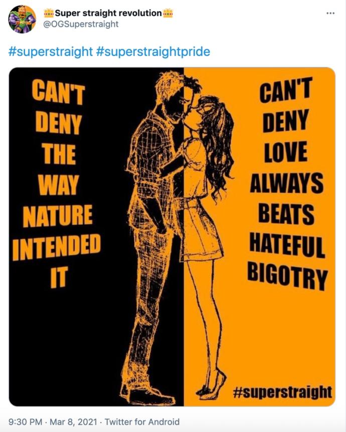What’s your opinion on the new “super straight” movement?