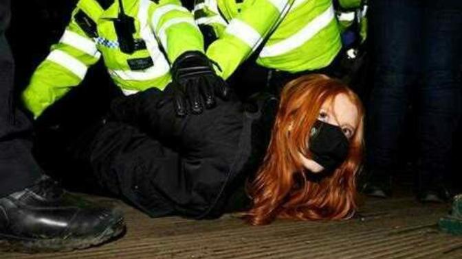 Ginger Lives Matter. Did the police go to far at the Sarah Everard vigil?