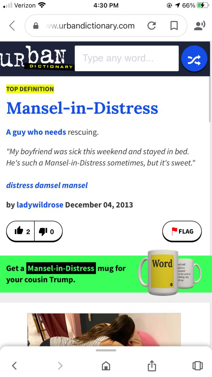 Would you watch a movie or play a video game with a “Mansel-in-Distress“?