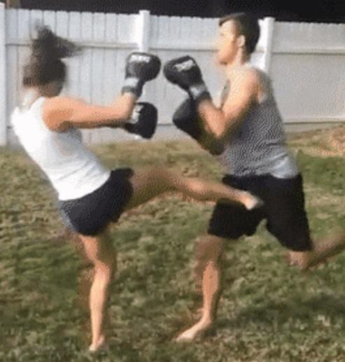 Do you think if fighting was mixed sexes women would win?