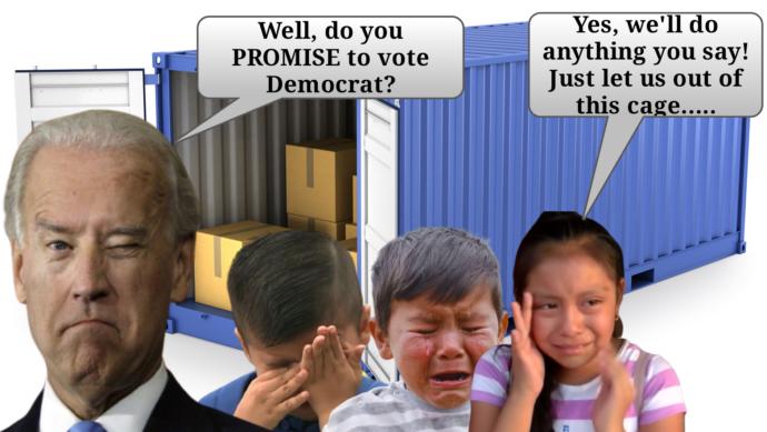 Why do you think that Joe wont let the media look inside his border cages?