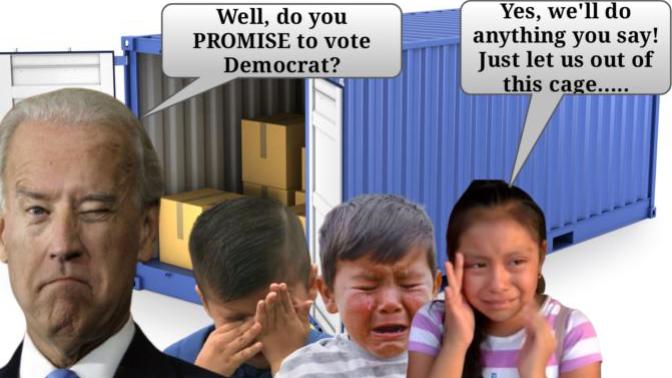 Why do you think that Joe won't let the media look inside his border cages?