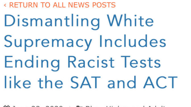 I’m never voting democrat again. They think I’m dumb because I’m Hispanic? Do you really believe SAT, ACT and IQ tests are racially biased?