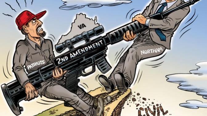Are the FAR RIGHT going to continue crying on how the "Libs coming for our guns" after this?