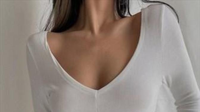 Which color of this top would look better with white hair?