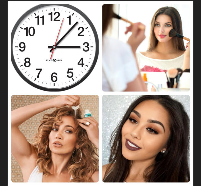 TIME: Girls take longer than guys do to get ready.