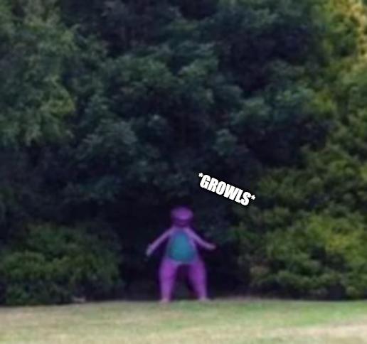 Would you give barney a hug?