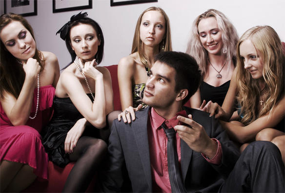 Many girls, one guy - is this system patriarchal or matriarchal?