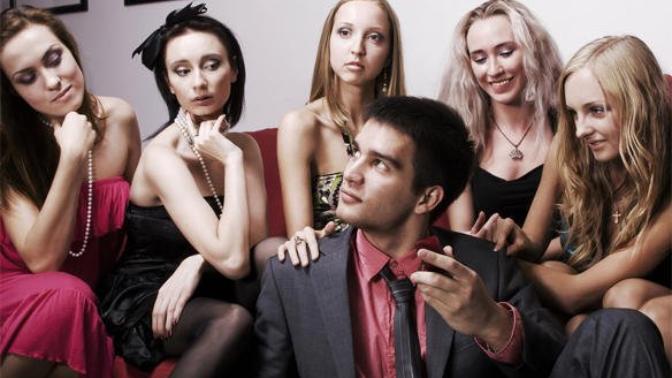 Many girls, one guy - is this system patriarchal or matriarchal?
