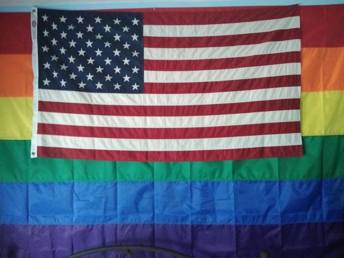 Welcome to Gay and lesbian America. 💞