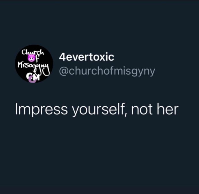 Will you join the ⛪ Church of Mysogyny?
