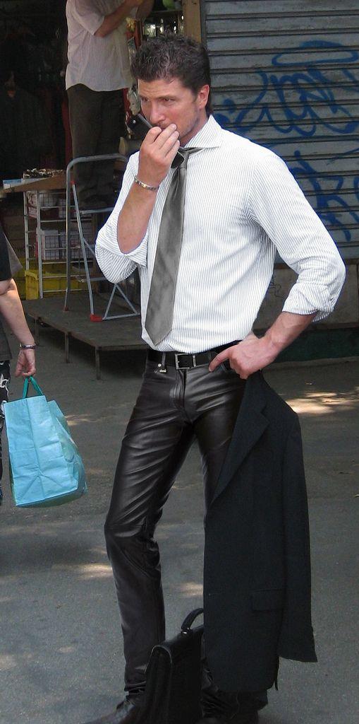 Do You Think Wearing Leather Pants To Your Work Is Fine Or Not?