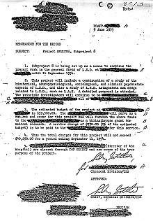 Anyone have facts about Mk-Ultra?