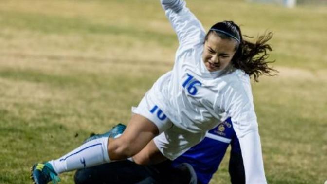 Is it a turn off when a girl falls flat on her chest and gets pushed to the ground during a sport match?