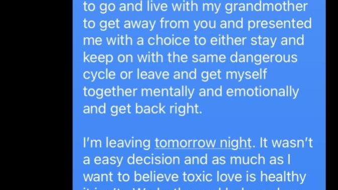 If you received texts like this from your now ex girlfriend, would you still believe there’s room for reconciliation?
