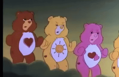 How would you feel if the Care Bears decided YOU need more caring and shot their love energy on you?
