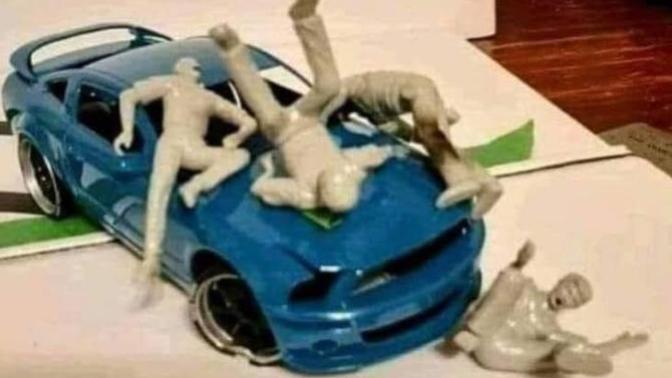 Are you allowed to post funny pictures that depict a certain feeling?