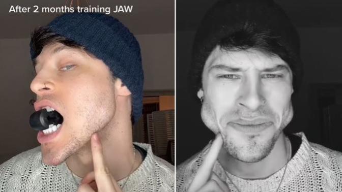 Do you think 'CEO of Jawline's jaw is real?