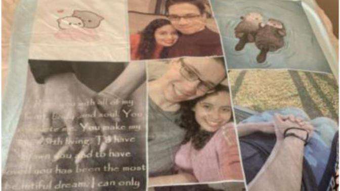 Did my boyfriend not like the blanket I gave him for our anniversary could he be faking it?