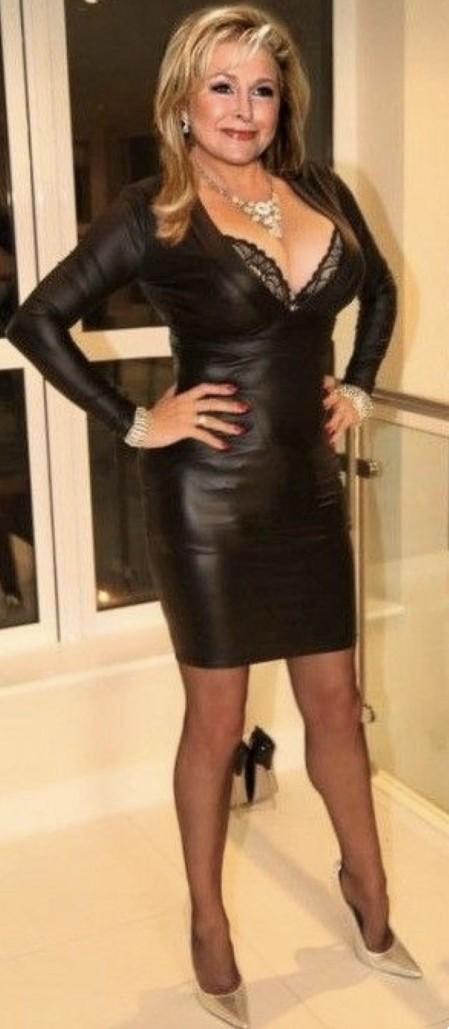 Do You Think Older Women Rock The Leather And Boots Look?