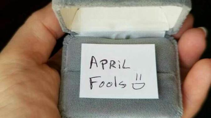 Who has been pranked today?