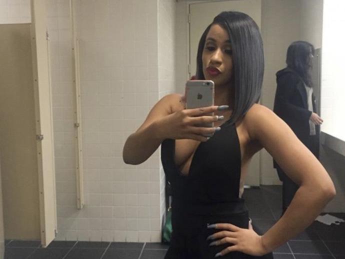 Cardi Bs dress