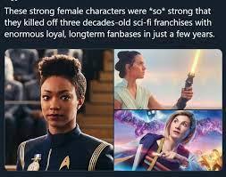 Which pop culture franchise has been ruined by SJWs the worst?