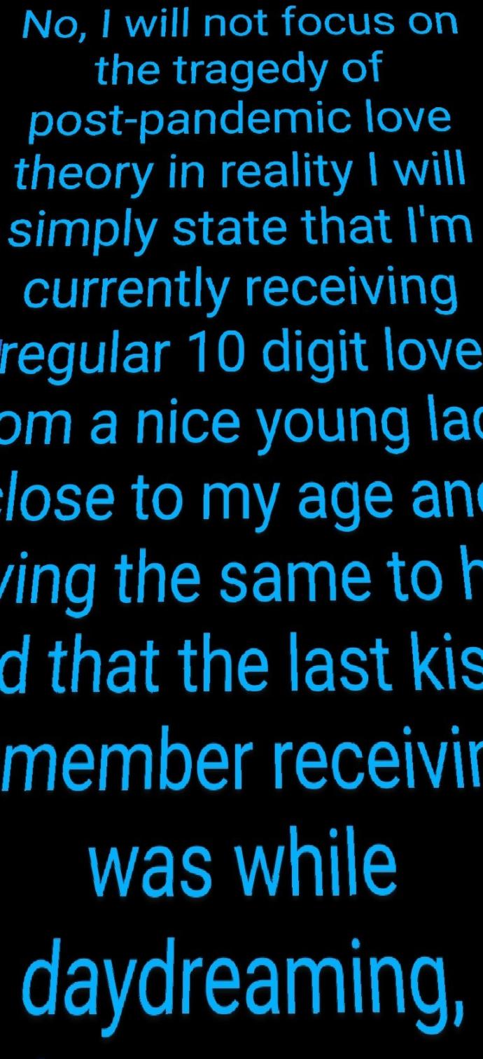 When was the last time you KISSED somebody?