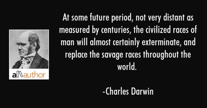 Do you think Charles Darwin was a racist?