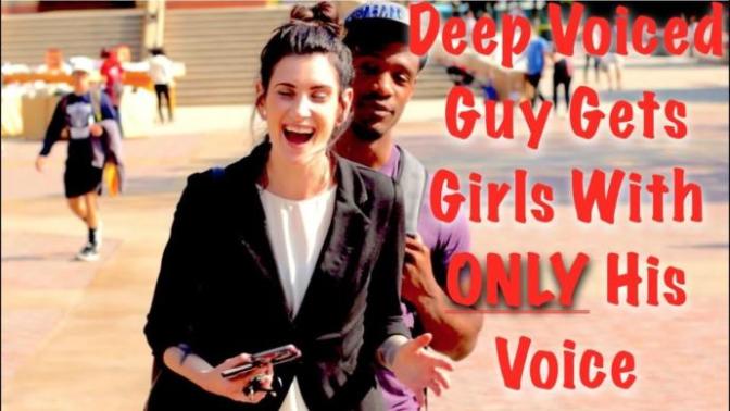 Girls do you think a guy with a deep voice sounds sexy?