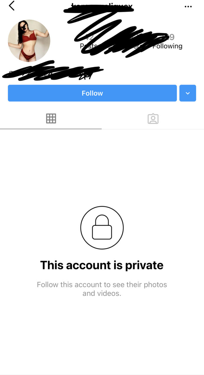 Would you be ANGRY if your girlfriend had this as her Instagram profile picture?