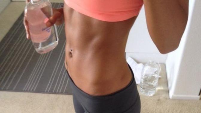 I want to lose some belly fat and love handles and tone up my body, don't want to look ripped or have intense muscles, just have some muscles?