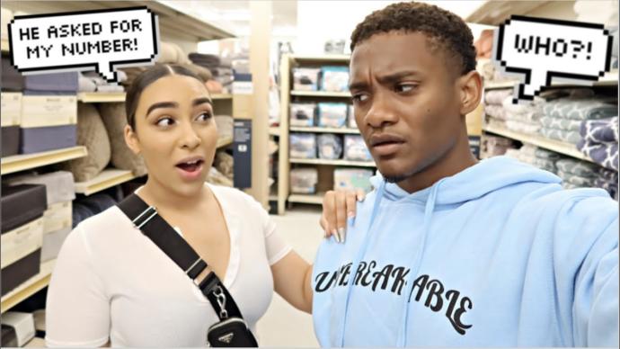 IF Someone Was Hitting On Your Girlfriend Right In Front Of You: How Would You Respond?